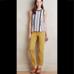 SALE NWT Anthropologie Moth sweater vest S black/white